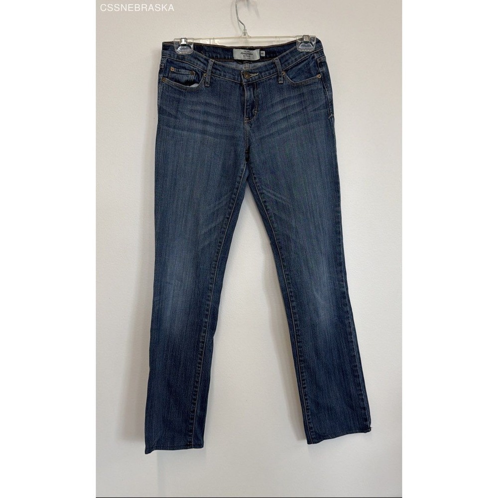Abercrombie & Fitch‎ Blue Women's ERIN Denim Regular Jeans - Size 4